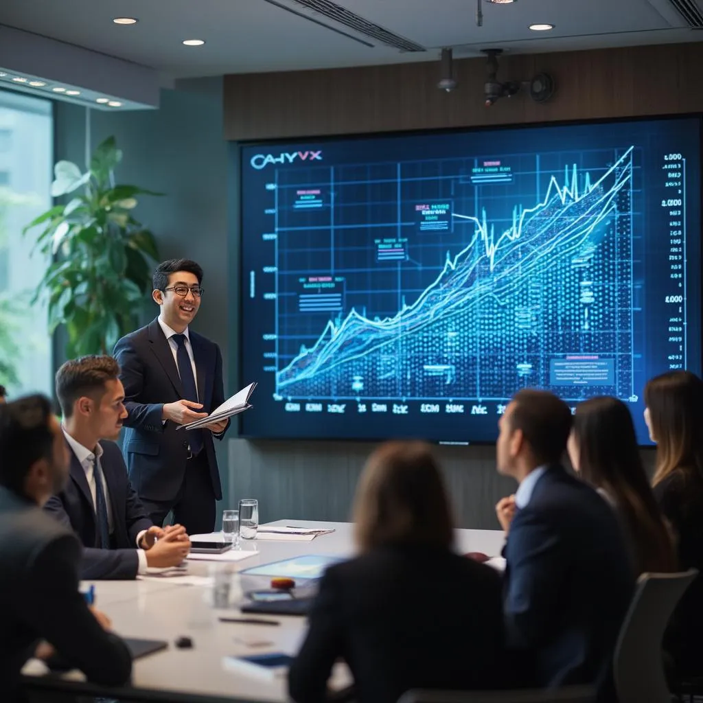 Présentation d'une solution IA à un client