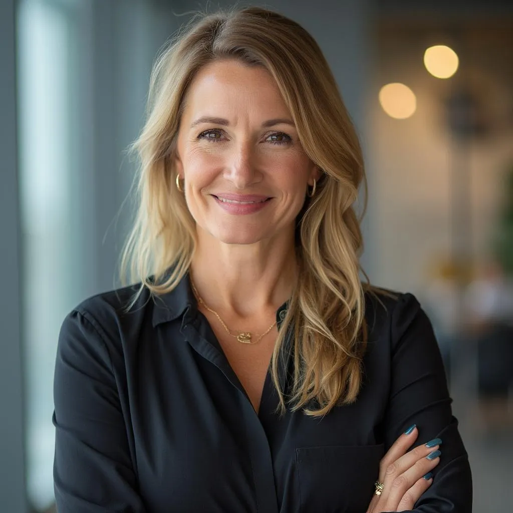 Portrait de Sophie Dubois, PDG